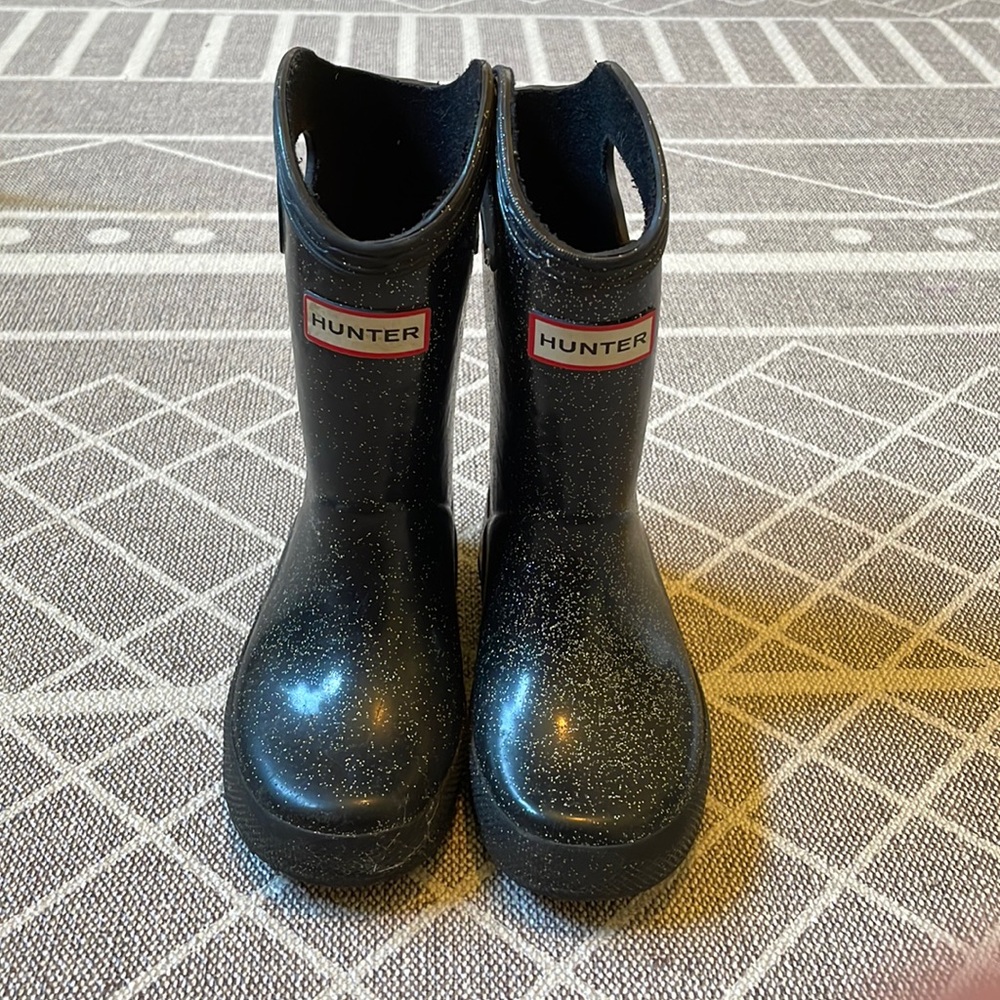 Hunter Rain Boots, Toddler US size 7/UK size 6